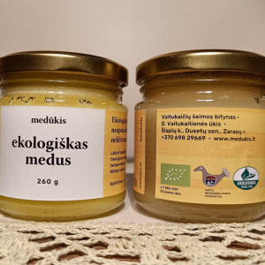 Ekologiškas medus 260 g