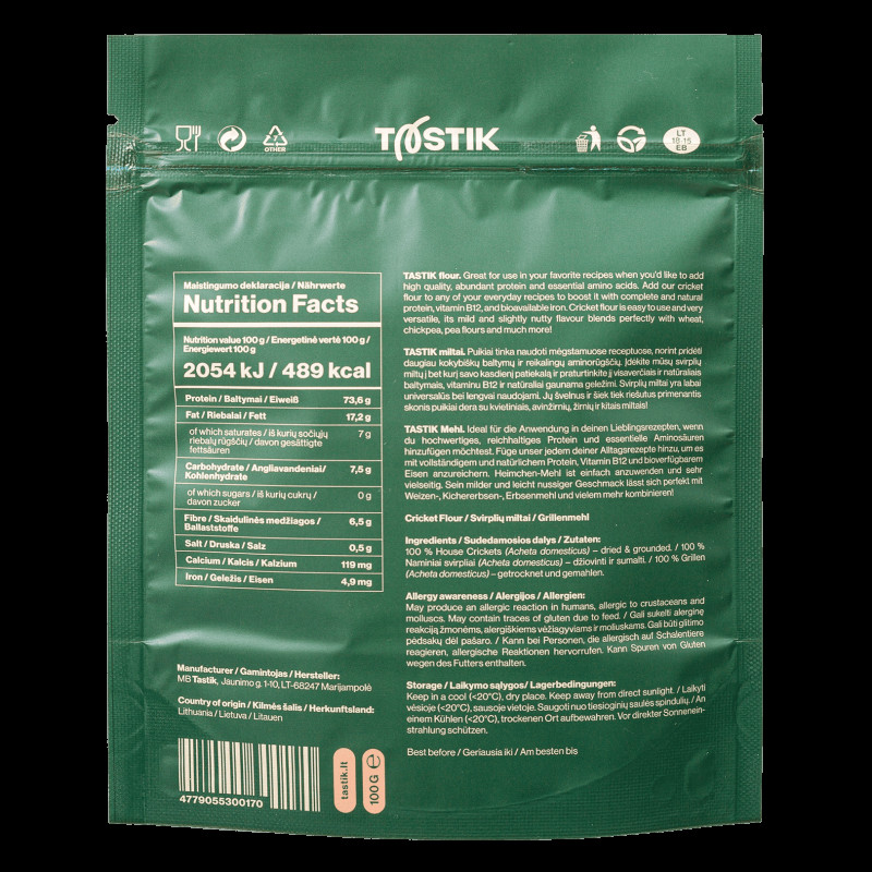 Svirplių miltai (100 g)