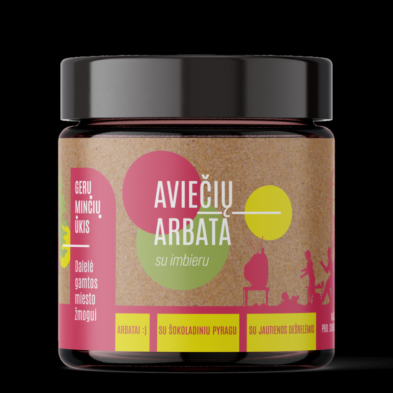 Aviečių arbata su imbieru, 230 g