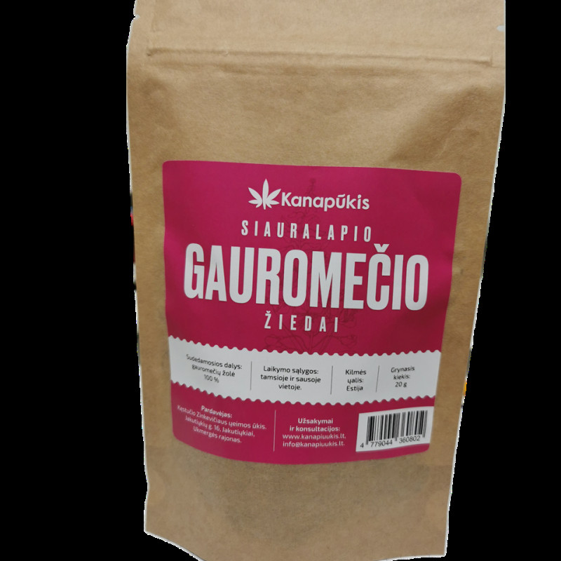 KANAPŪKIS Gauromečio arbata 20 g