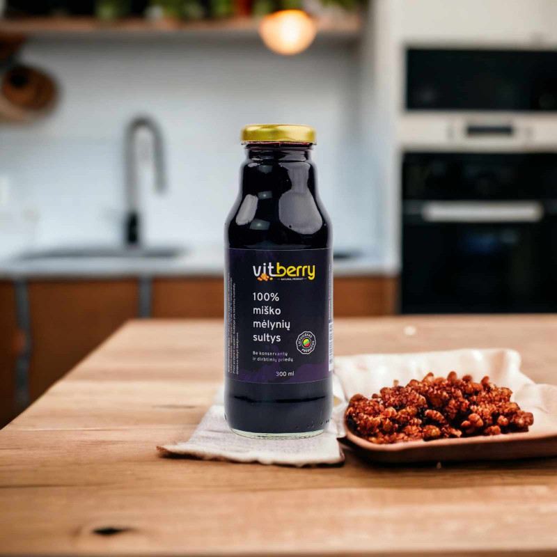 Miško mėlynių sultys 300 ml