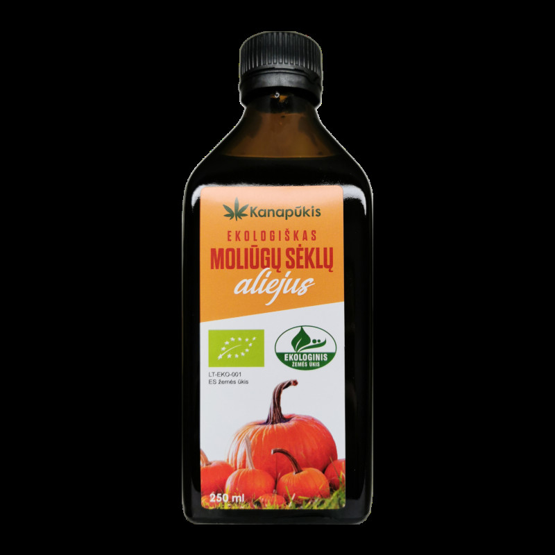 Moliūgų sėklų aliejus 250 ml