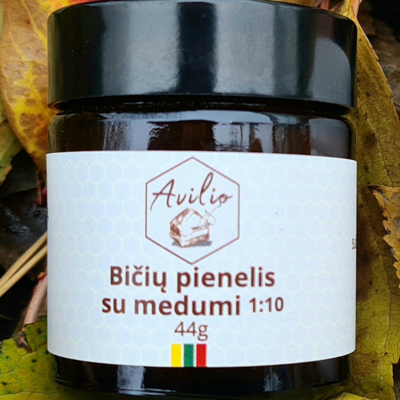 Bičių pienelis su medumi