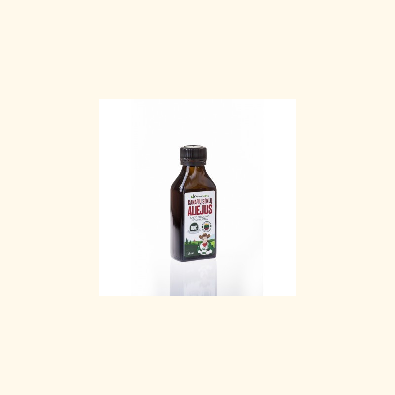 Kanapių sėklų aliejus 100 ml