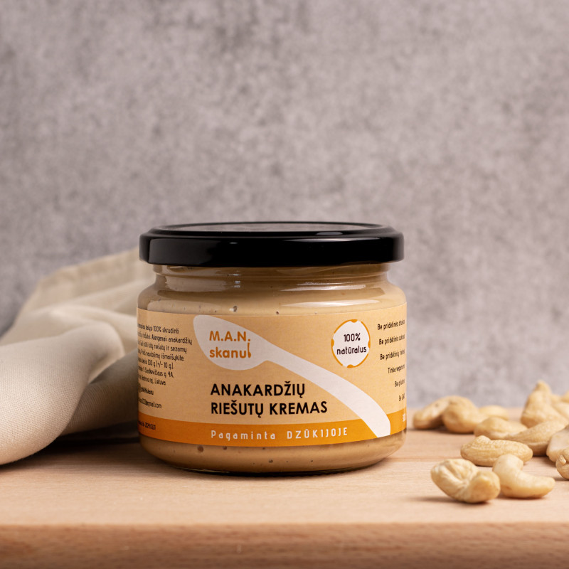 Anakardžių riešutų kremas 300 g