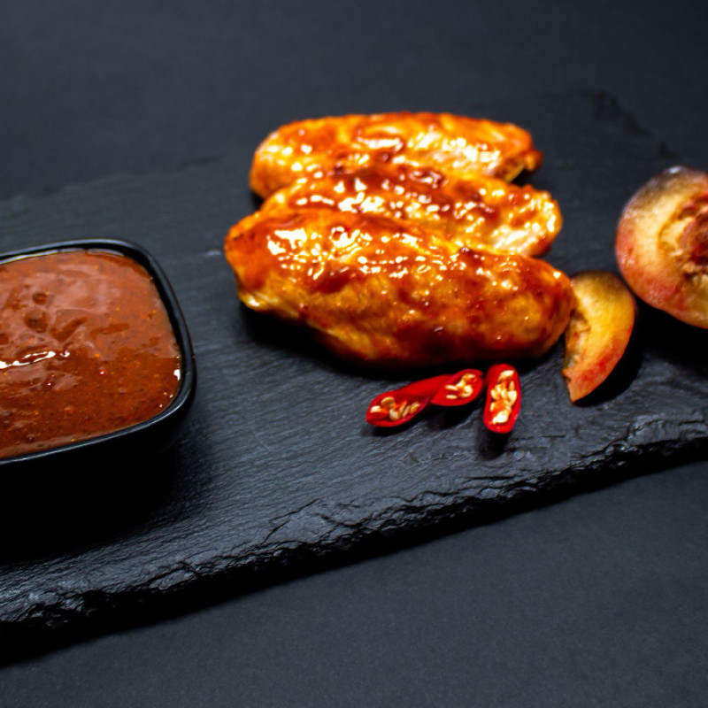 Miracle su Slyvomis ir Chalapos paprika Marinatas