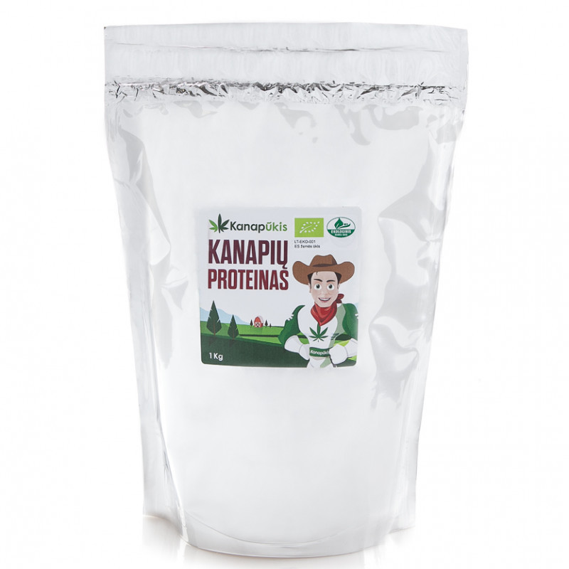 Kanapių baltymai (proteinas) 1 kg