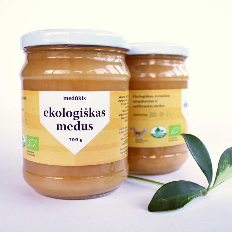 Ekologiškas medus 700 g