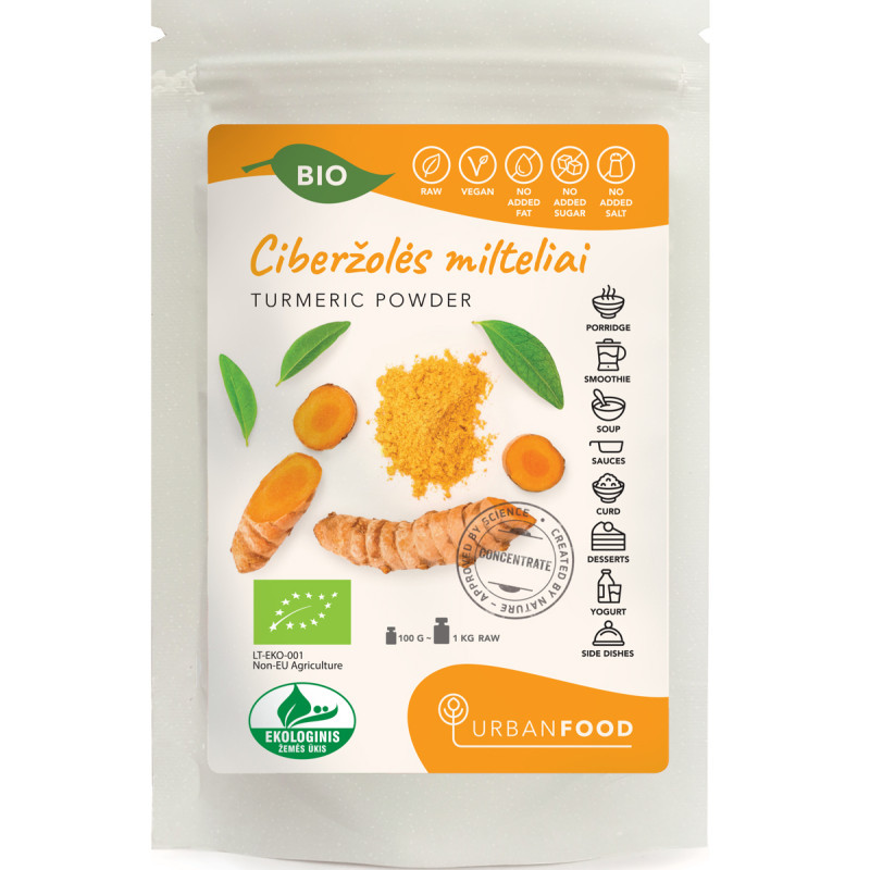 Ciberžolės milteliai 50 g (ekologiški)