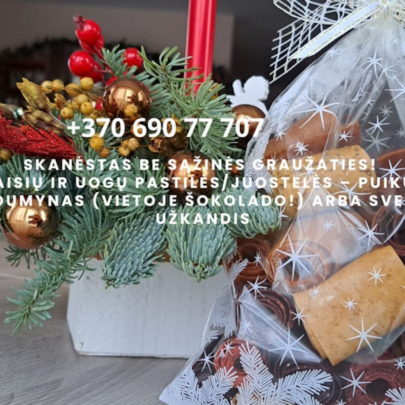 Rankų darbo džiovintos vaisių ir uogų juostelės (saldainiai/pastilės/gardumynai)