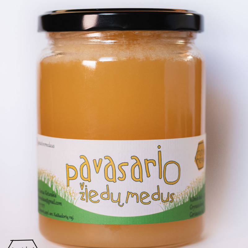 Pavasario žiedų medus 700 g