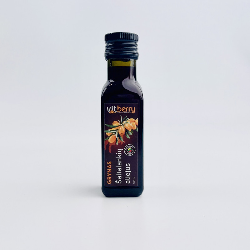 Šaltalankių aliejus GRYNAS 100 ml