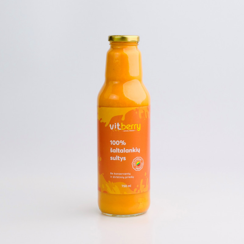Šaltalankių sultys 750 ml