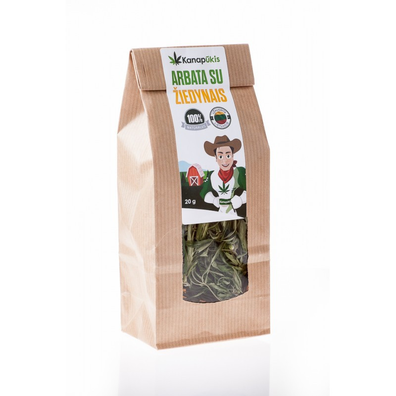 Kanapių žiedynų arbata su CBD 20 g