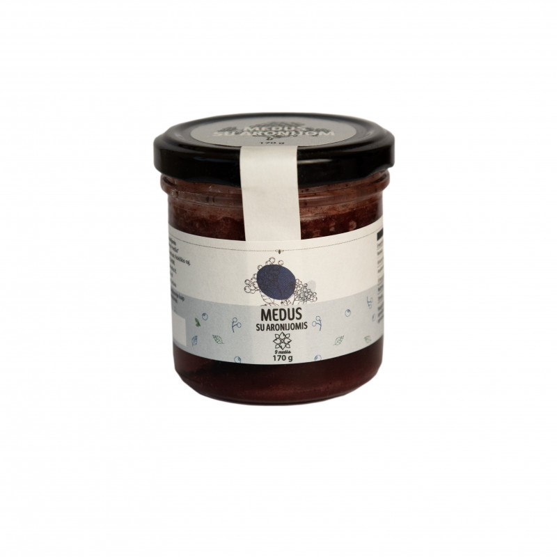 Medus su aronija 170g