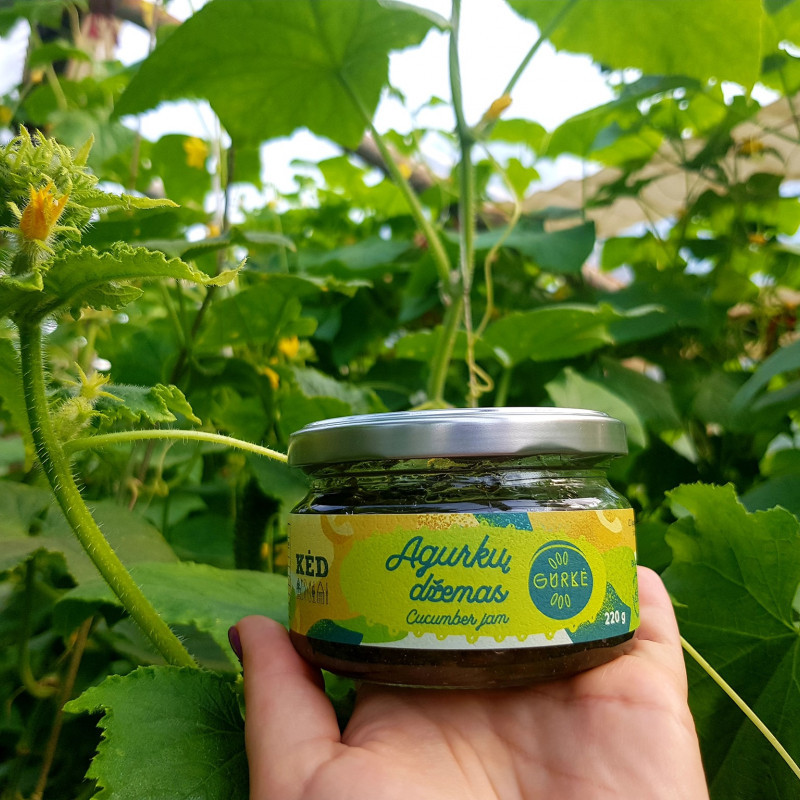Agurkų džemas „Gurkė“ 220 g