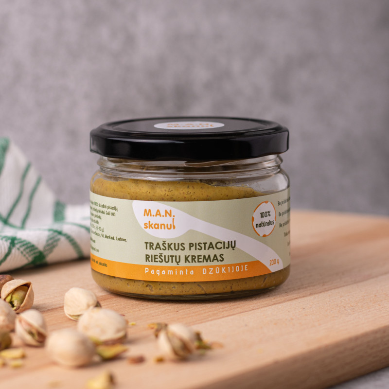 Traškus pistacijų riešutų kremas 200 g