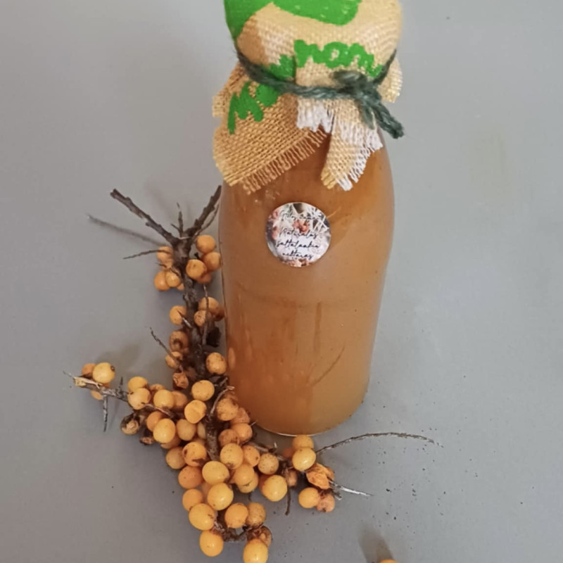 Šaltalankių nektaras su medumi 250ml