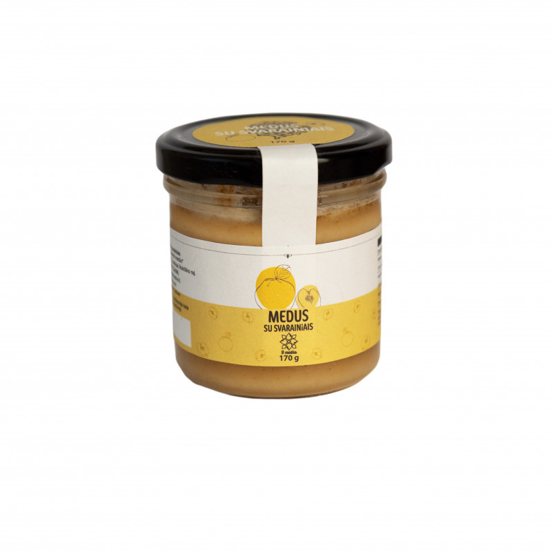 Medus su svarainiais 170g
