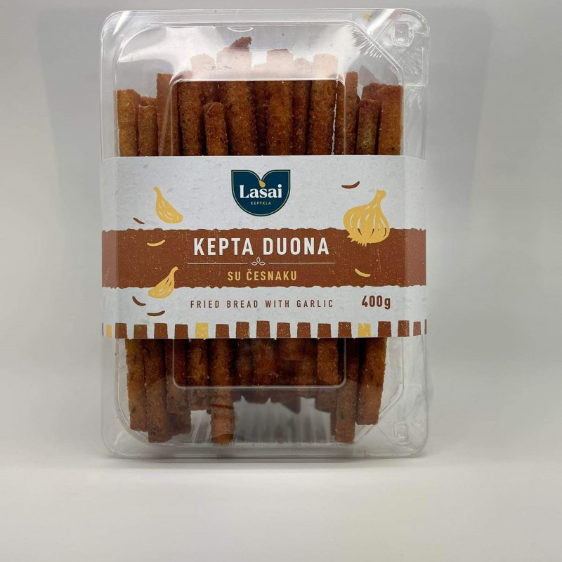 Kepta duona su česnaku 400 g