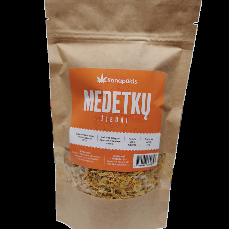 Kanapūkis Medetkų arbata 20 g