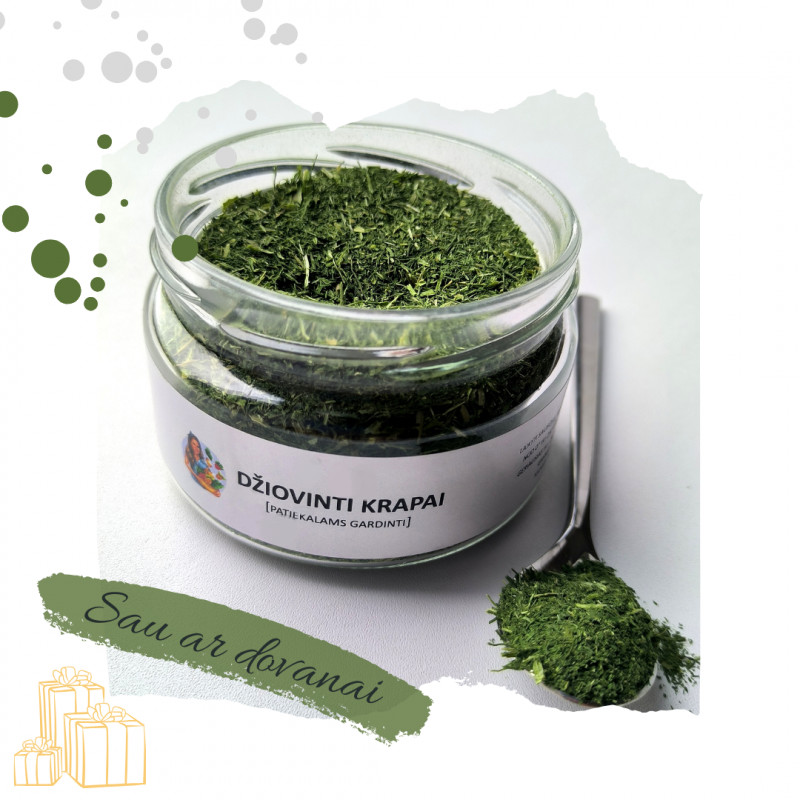 Džiovinti krapai 60 g