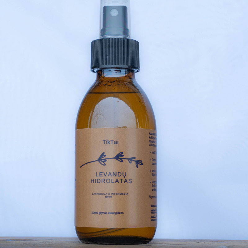 Natūralus Levandų Hidrolatas 150ml