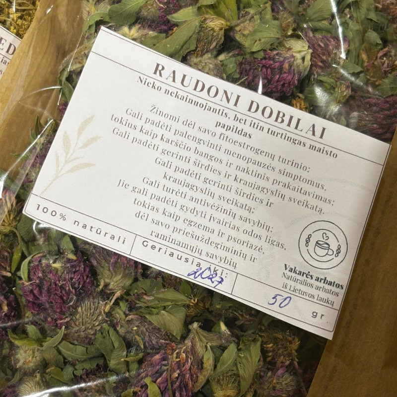 Raudonieji dobilai (tik galvutės)