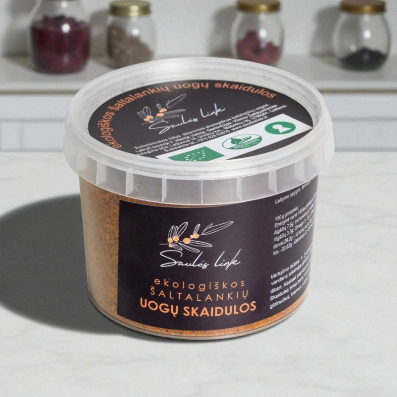 Šaltalankių uogų skaidulos 100 g