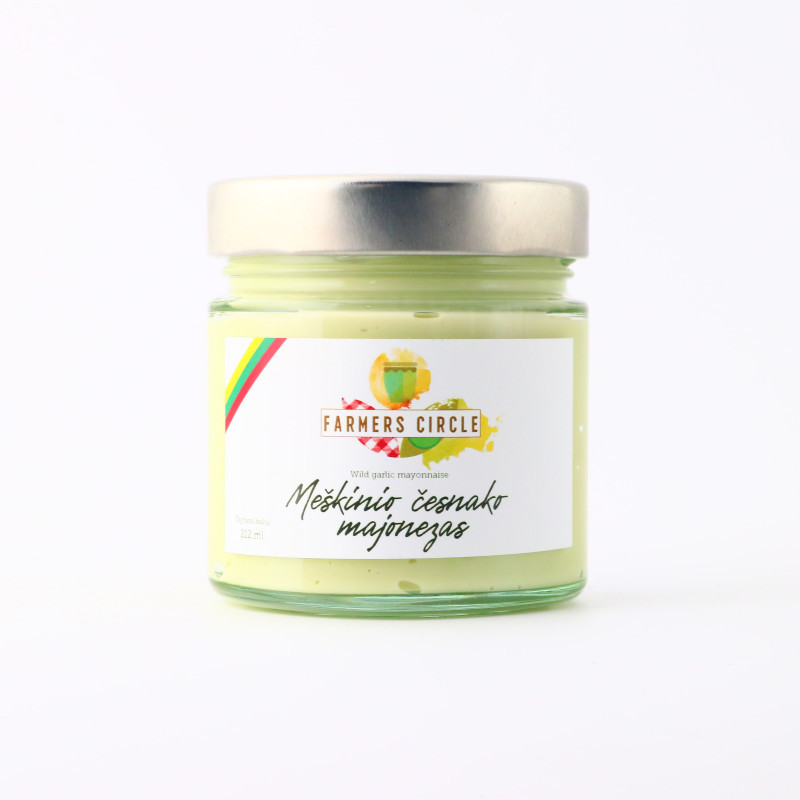 Meškinio česnako majonezas 212 ml