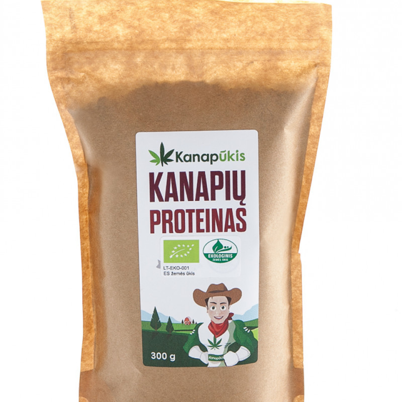 Kanapių baltymai (proteinas) 300 g