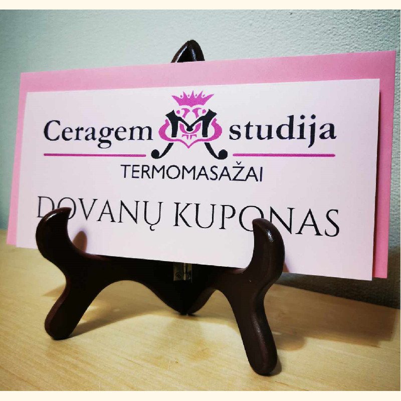 Dovanų kuponas termomasažui Šiauliuose 1 seansas
