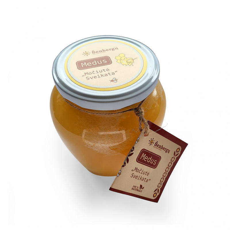 Lietuviškas medus „Močiutė Sveikata” 1 kg