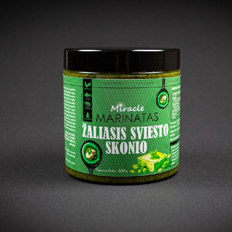 Miracle Žaliasis sviesto skonio Marinatas