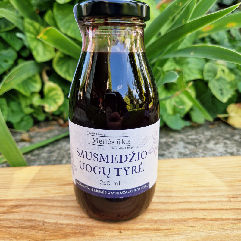 Sausmedžio uogų tyrė, 250 ml