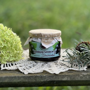 Juodųjų serbentų desertas „Džamakas“, 300 ml (Ribes nigrum)