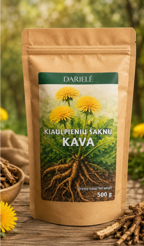 Kiaulpienių šaknų kava