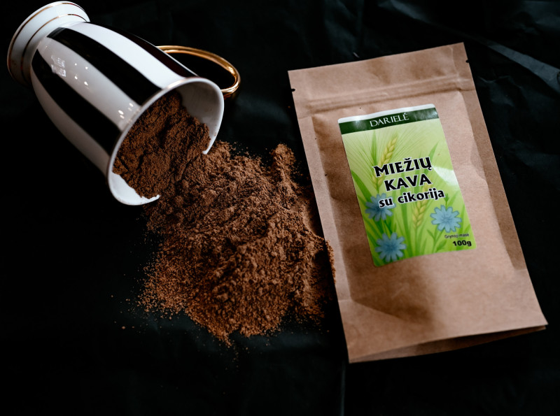 Miežių kava su cikorija
