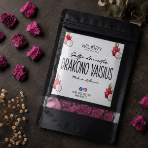 Liofilizuotas drakono vaisius, 24g