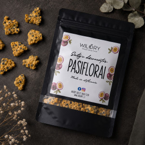 Liofilizuoti pasiflorai, 30 g