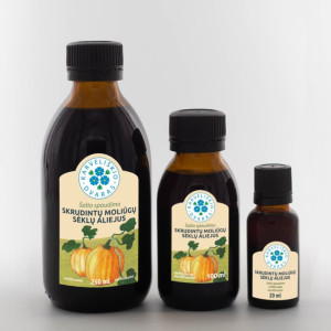 Skrudintų moliūgų aliejus - 250 ml