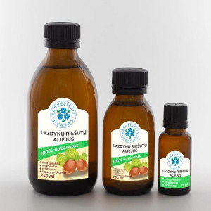 Lazdynų riešutų aliejus - 100 ml