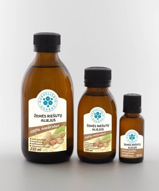 Žemės riešutų aliejus - 100 ml