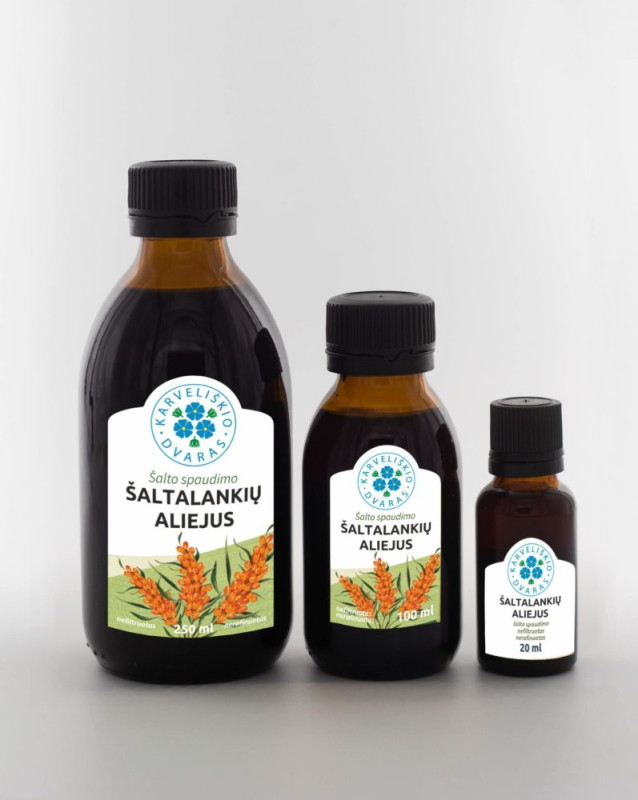Šaltalankių aliejus - 250 ml