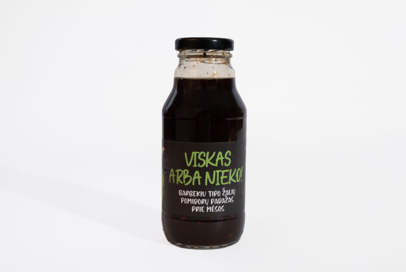 VISKAS arba NIEKO -žalių pomidorų pagardas